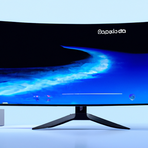 Introducing the Samsung Odyssey Ark 55-Inch Curved Monitor with a Refresh Rate of Up to 165Hz