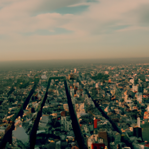 Unusual Aerial Perspective: The Curved Eye Above Buenos Aires