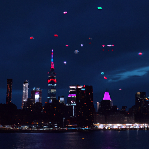 500 Drones Illuminate New York Skyline in Celebration of Candy Crush's 10-Year Anniversary